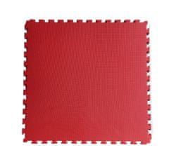 DrillSport Tatami puzzle červeno - modrá farba 100x100x2.5cm