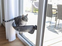 Kerbl Závesný pelech pre mačky s prísavkami na okno FILZINO 70x26x26 cm