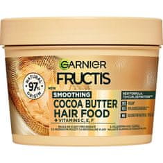 Garnier Vyhladzujúca maska pre nepoddajné a krepaté vlasy Cocoa Butter ( Hair Food) 400 ml