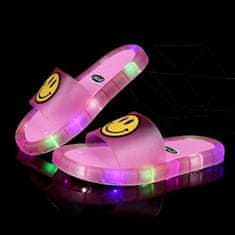 JOJOY® Detské papučky s LED svetielkami | HAPPYS Ružová 36/37