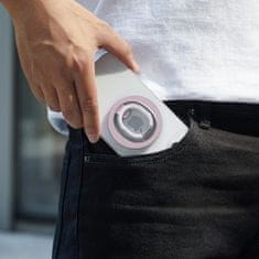 ESR Halolock MagSafe Ring držiak na mobil na prst, ružový
