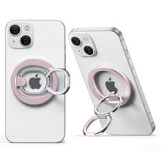ESR Halolock MagSafe Ring držiak na mobil na prst, ružový