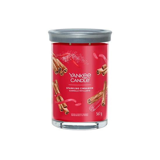 Yankee Candle Aromatická sviečka Signature tumbler veľký Sparkling Cinnamon 567 g