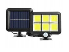 R2Invest Solárna lampa SL-F120 120 LED s pohybovým a súmrakovým senzorom