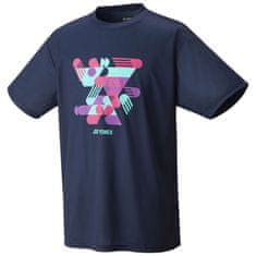 Yonex Tričko tmavomodrá XL Unisex Practice T-shirt
