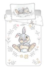 Jerry Fabrics Obliečky do postieľky Dupík White baby 100x135, 40x60 cm