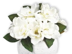 LAALU Biela keramická váza 29 cm