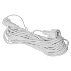 LAALU Predlžovací kábel na pripojenie reťazí PROFI 10 m - biely