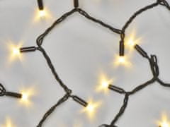 LAALU Vianočná svetelná reťaz WARM WHITE 10 m - PROFI - pripojenie