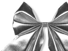 LAALU Strieborný textilný motýlik 20 x 23 cm