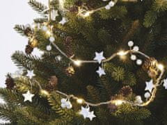 LAALU Vianočná svetelná reťaz s dekoráciami 1,7 m
