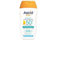 Astrid Mlieko na opaľovanie Sensitive SPF 50+ Sun 150 ml