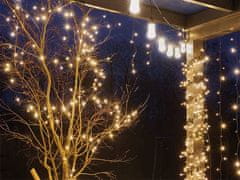 LAALU Vianočná svetelná reťaz WARM WHITE 3 m Ježko - PROFI - pripojenie
