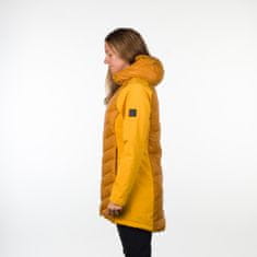 Northfinder Dámska dlhá zateplená bunda kombinovaná so softshellom REYNA