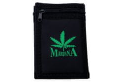 ewena Chlapčenská látková peňaženka s retiazkou, Marijuana