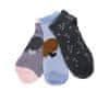 Členkové ponožky 3 pack rôzne farby 35-38