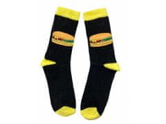 VIRGINA Vysoké ponožky hamburger veľkosť 38 - 42