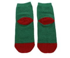 Pesail Veselé vianočné členkové ponožky 35-38