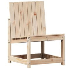 Vidaxl Záhradná stolička 50,5x55x77 cm borovicový masív