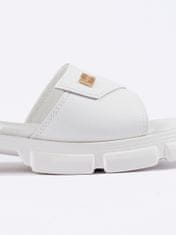 Amiatex Dámske sandále 107715 + Nadkolienky Gatta Calzino Strech, biele, 36