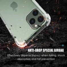 Techsuit Anti Shock silikonové púzdro pre Realme 11 5G - Transparentná KP31035