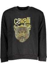 Cavalli Class  Perfektná Dámska Mikina Čierna Farba: čierna, Veľkosť: S