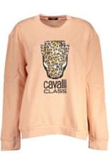 Cavalli Class  Perfektná Dámska Mikina Ružová Farba: ružová, Veľkosť: XL
