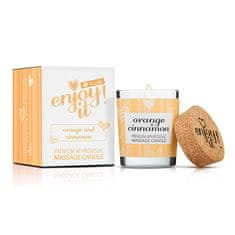 Magnetifico Power Of Masážna sviečka Enjoy it! Orange Cinamon (Massage Candle) 70 ml