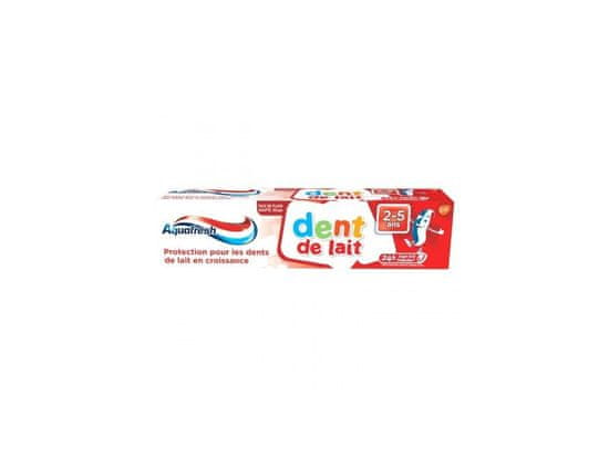 Aquafresh zubná pasta kids 50 ml Dent de Lait 2-5