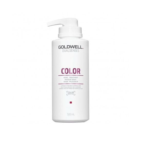 GOLDWELL Vyživujúci maska pre farbené i prírodné vlasy Dualsenses Color (60 SEC Treatment) 500 ml