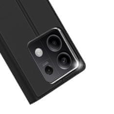 Dux Ducis Skin Pro knižkové puzdro na Xiaomi Redmi Note 13 5G, čierne
