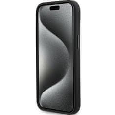 Karl Lagerfeld Silicone Ikonik kryt na iPhone 15, čierny