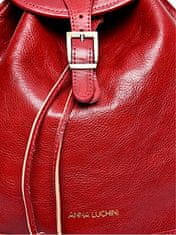 Dámsky kožený batoh AL3053 Rosso
