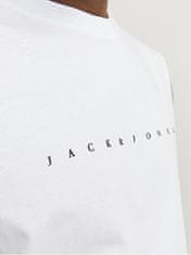 Jack&Jones Pánske tielko JESTAR Oversize Fit 12249131 White (Veľkosť L)