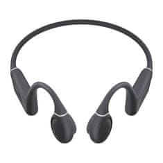 QCY Bezdrôtové slúchadlá QCY T25 s otvorenými ušami (sivé)