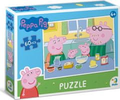 Dodo Toys Puzzle Prasiatko Peppa: Spoločné varenie 60 dielikov