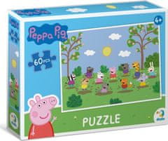 Dodo Toys Puzzle Prasiatko Peppa: Zábava na slniečku 60 dielikov