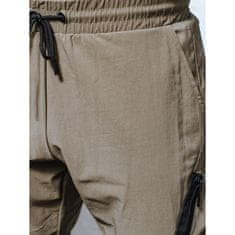 Dstreet Pánske bojové nohavice BETA béžová ux4366 M