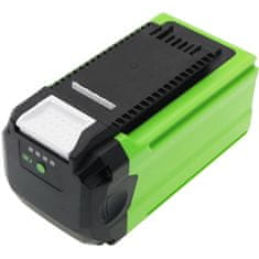 CameronSino Batéria pre AKU náradie Greenworks (ekv. Greenworks GWG40B2), 40 V, 3 Ah, Li-Ion, LED indikácia