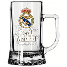 FAN SHOP SLOVAKIA Pivný pohár Real Madrid FC, 500 ml