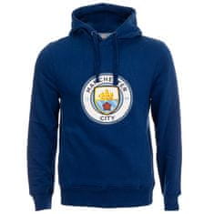 FAN SHOP SLOVAKIA Detská mikina Manchester City FC, modrá, kapucňa | 9-10r