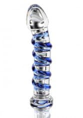 Toyjoy Glass Worxx G-Spot Gemstone sklenené dildo