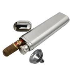 Gaira® Ploskačka 60ml s puzdrom na cigaru 8260