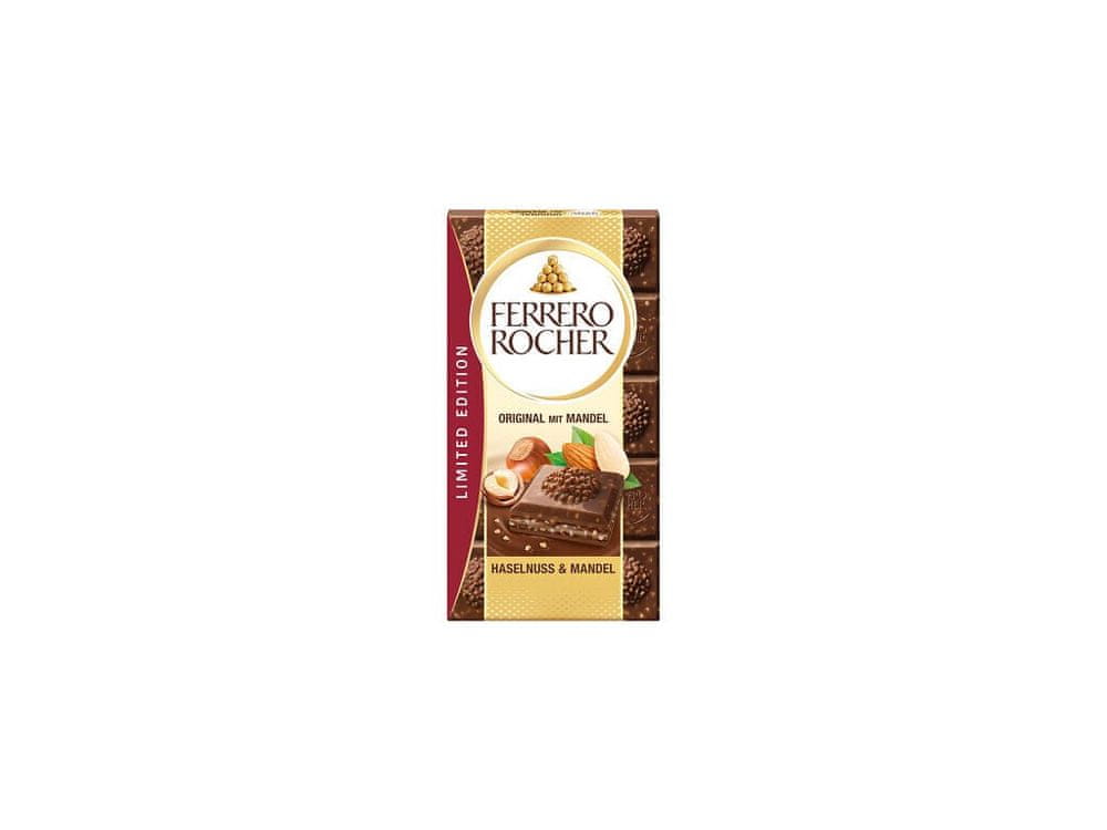 Ferrero Rocher čokoláda s mandľami 90g