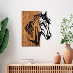 Dalenor Nástenná dekorácia Horse, 57 cm, hnedá