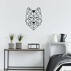 Dalenor Nástenná dekorácia Wolf, 57 cm, čierna