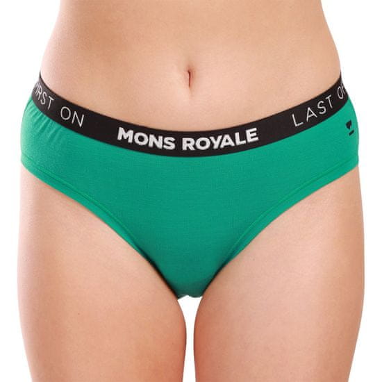 Mons Royale Dámske nohavičky merino zelené (100044-1169-714)