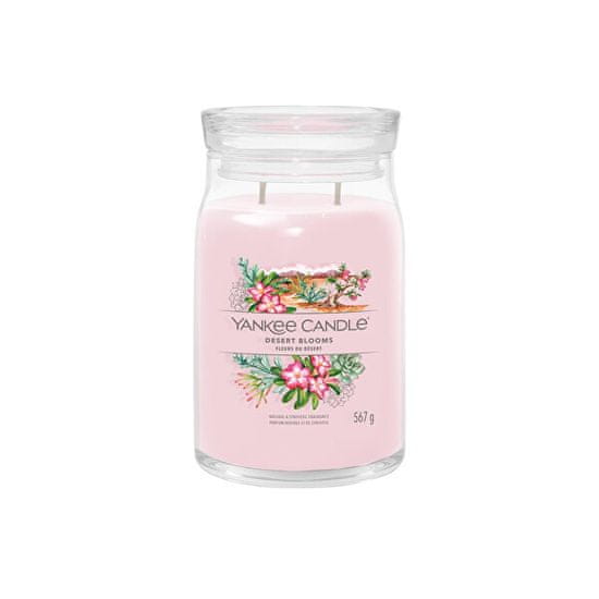 Yankee Candle Aromatická sviečka Signature sklo veľké Desert Blooms 567 g