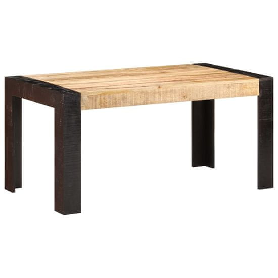 Vidaxl Jedálenský stôl 160x80x76 cm masívne mangovníkové drevo