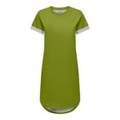Jacqueline de Yong Dámske šaty JDYIVY Regular Fit 15174793 Lima Bean Green (Veľkosť XS)